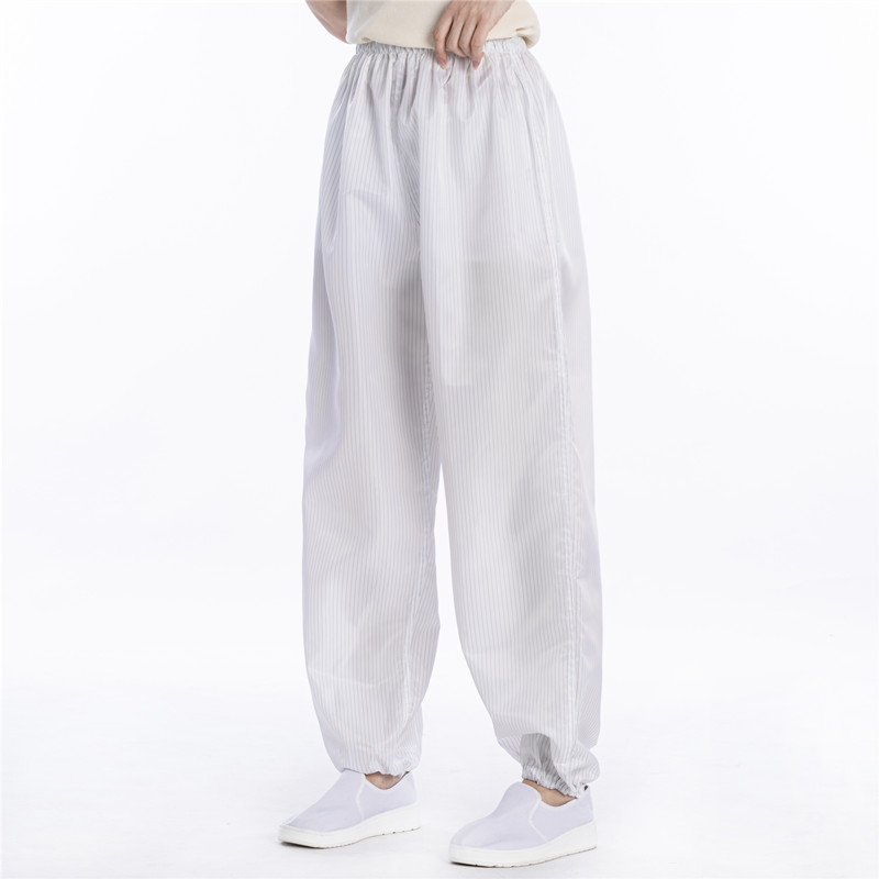 防静电裤子防尘无尘洁净裤防灰尘工业防粉尘电子厂车间工作裤男女