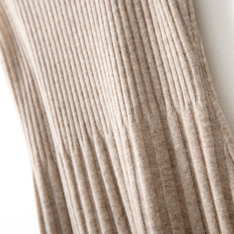 秋冬新款显瘦针织背心连衣裙长款修身吊带打底裙内搭毛衣裙纯羊毛