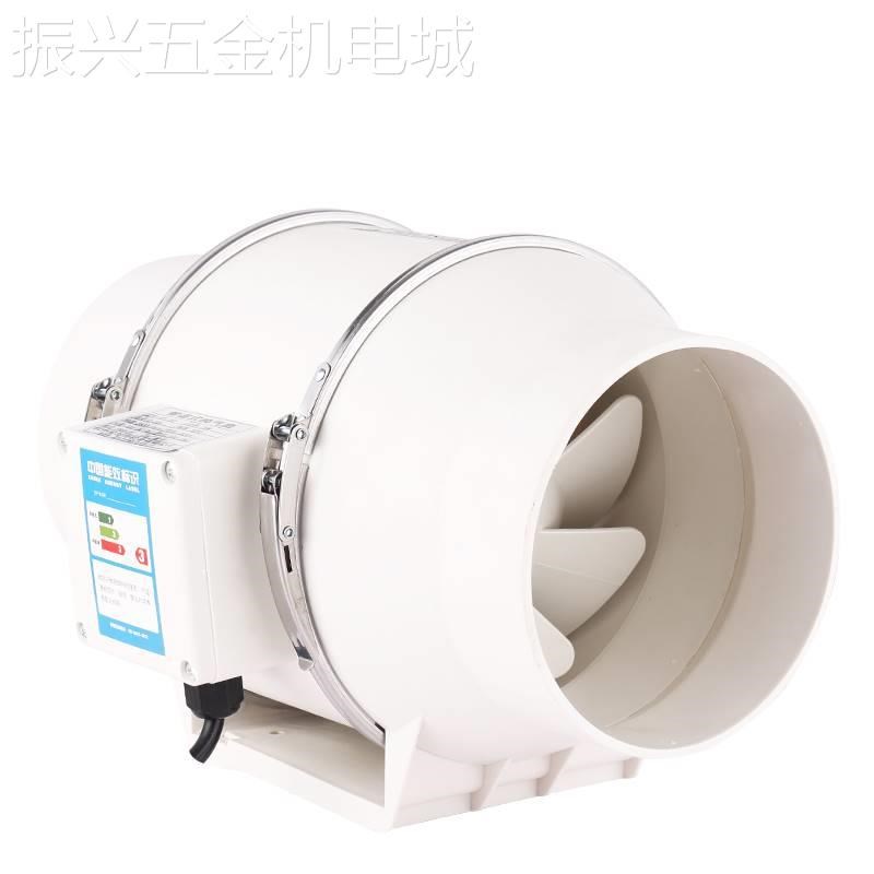 圆形管道风机220v引风机静音强力排气扇家用厨房工业小型离心风机