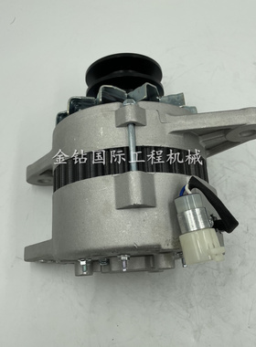 住友SH120 A1 A2 A3 神钢120发电机 4BD1 24V 发电机 挖掘机配件