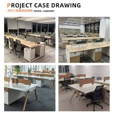 高端办公家具老板桌办公桌简约现代大班台总经理办公室桌椅组合