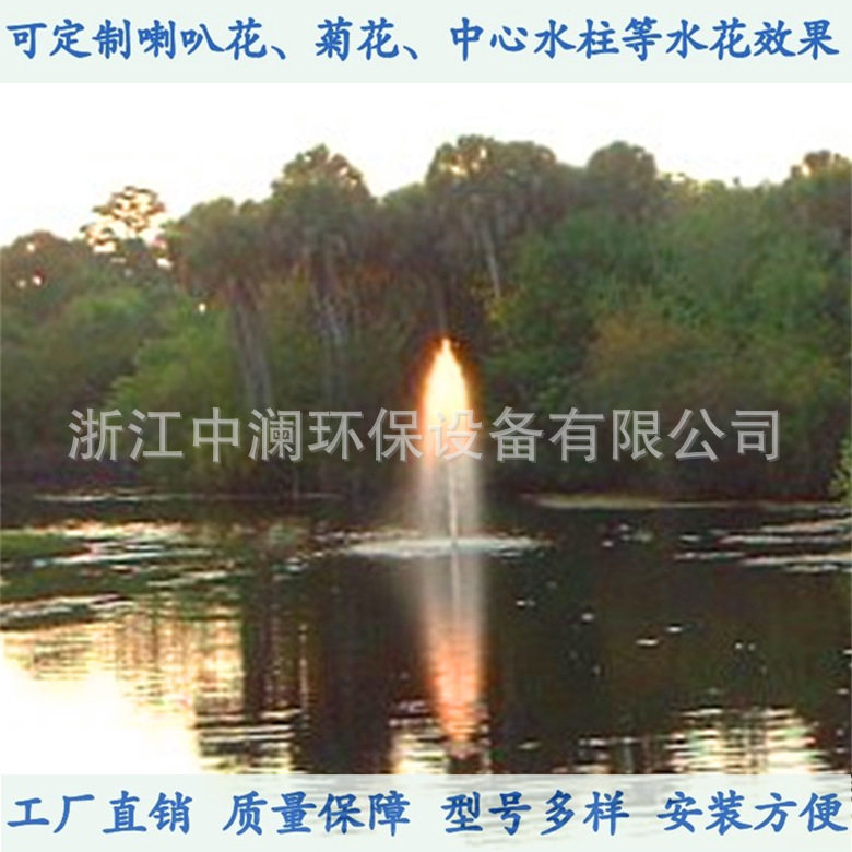 厂家直销景观喷泉曝气机喇叭花