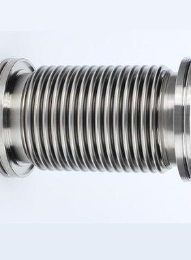 34316L真空金属软管KF快装CFG真空泵波纹管柔性弹0性波用纹管元件