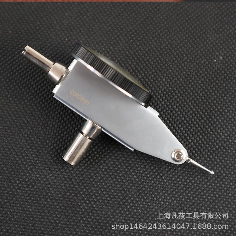 凡莜厂家  精密工业级大盘杠杆百分表 指示表 偏位表0-0.8x0.01mm