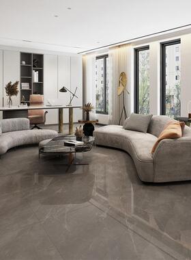 地750x150JKV0大板瓷砖酒店别客厅砖通铺墅灰色士白连纹通体大爵