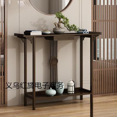 入户玄关桌供台婚窄桌子家用条几简中IPZ式订场景布新置超窄长约