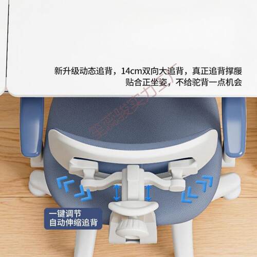 儿中童正学习椅小学矫坐姿可调生节升降笙蕊骏实写字作业椅多功能