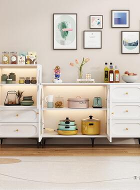 餐边柜厅现简约客靠墙置物柜茶边水酒柜家用柜桌代子XLW收纳储物