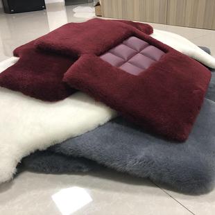 澳州羊毛全包围汽车脚垫柔96软丝圈双层层脚耐磨澳州单毛皮汽车垫
