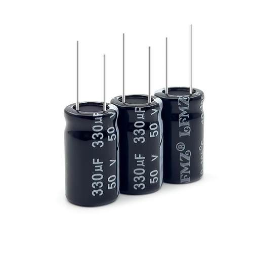 LM7Z直插电解电容50v10uf1F0x1长寿命05BWJ℃铝电解电容