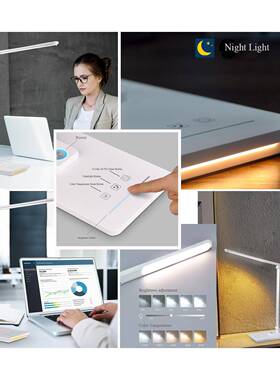 led台灯阅读灯滑调动节折叠小夜习灯定时关灯学生90020带学护眼