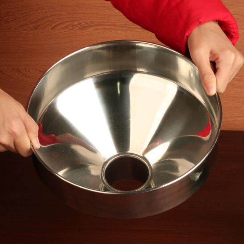 JCI加漏斗304不锈钢工业漏斗酒漏口径加厚灌装料斗燃油漏斗粗下大,工业油品/胶粘/化学/实验室用品,皿类,淘宝优惠券,粉丝福利购,淘宝优惠卷