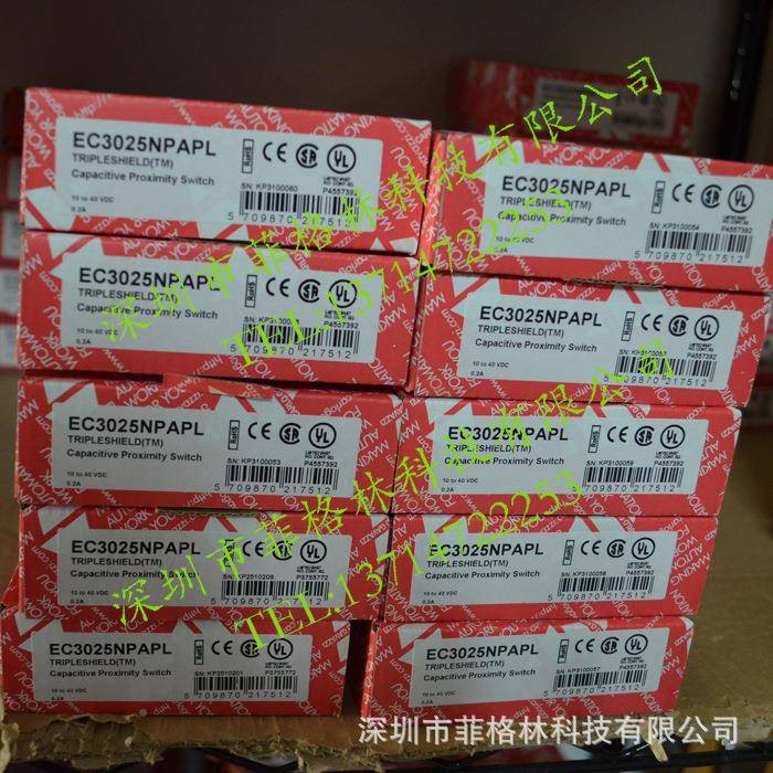 【实物拍照or】EC3025NPAPL瑞士calgavazziOZF接近开关现货