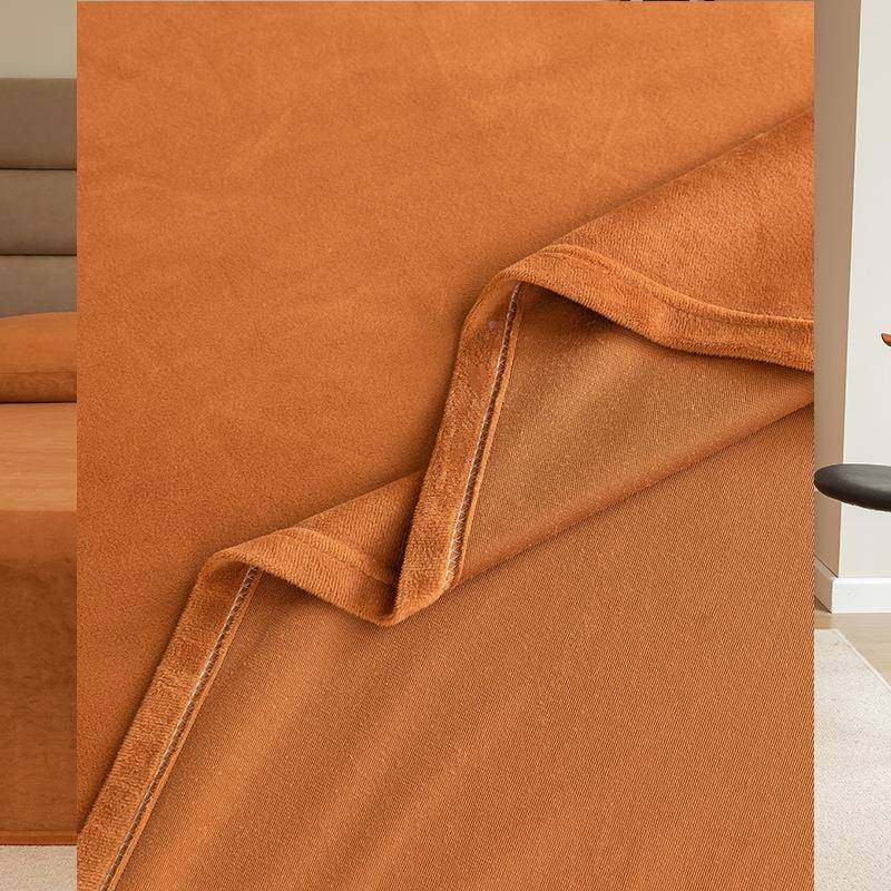 冬秋款简约风保暖单天鹅绒床笠柔软双人保护纯色日式加套厚LNP床