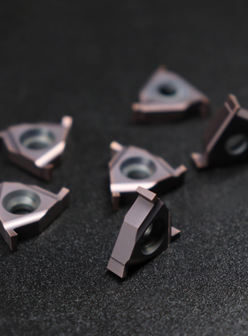 数控外切槽刀片三角平装卡簧槽刀头浅槽刀16ER不锈钢通用