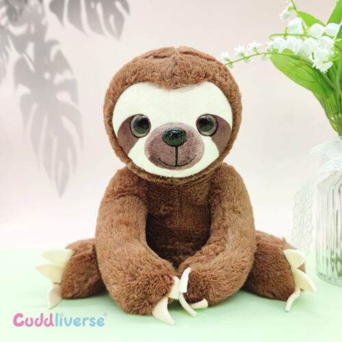 Beautiful sloth plush toy / 25 centimeres / sloth doll simul