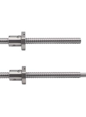 滚珠丝杆SFU2505滚珠丝杠BK20 BF20加工长度2800