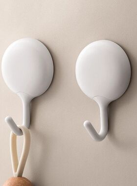 挂钩粘钩厨房墙壁免打孔无痕挂勾强力粘胶懒角落门后壁挂免钉承重