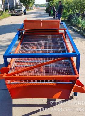 吹风选式黄豆筛机直震GRU动粮食清线选机移动式花筛生选机