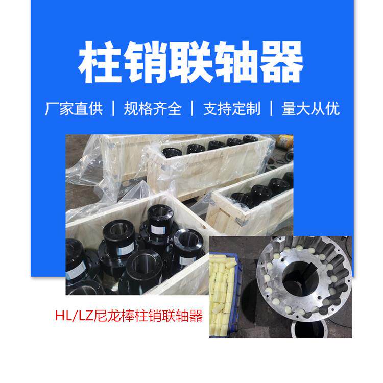 动棒销电机轴连联轴器传动件厂减速机型号WBD风机轴器家尼传龙棒