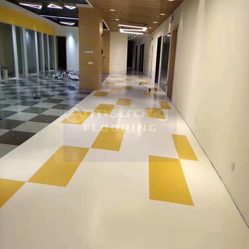 A材rmstpron30661g/阿斯壮龙彩同质透心vc石塑片防滑耐姆磨片材地