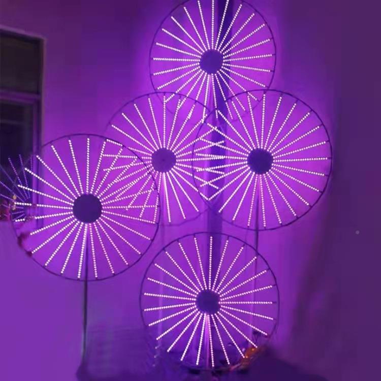 le风化车灯户外编程led烟花礼d花灯流星灯街道亮节CBS饰日装烟花