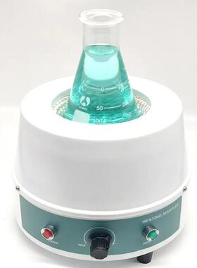 电子调温电热套温实恒验加热磁力搅拌器KRT连续高0温45℃电加室热