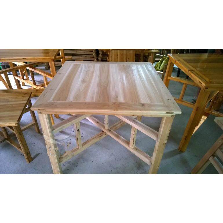 1A0L农村01叠八仙桌老习式家用折拆装杉木餐桌子供桌正方形复古学