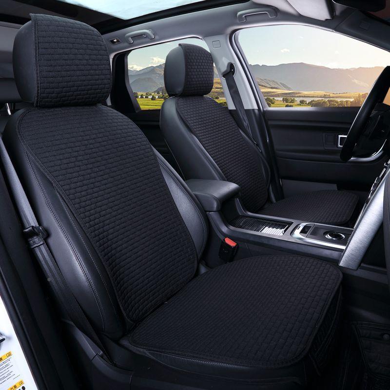汽车坐麻四季通DDW用亚座垫防滑透麻气垫夏季车坐垫座套棉座垫套
