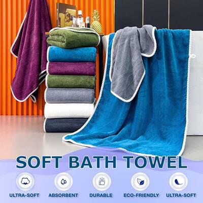 8件现代微纤6维7711加大巾8*170cm6条方巾，具浴有超吸水功2条浴