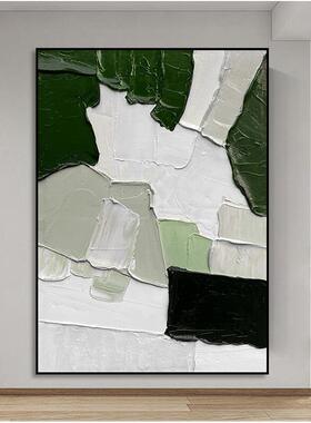 纯入手工油OAY画抽象挂厅玄客关装饰画户玄幻画酒店别墅样板房背