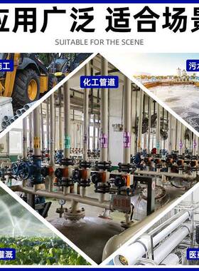 CVC活环接承插式Y型过滤器VCP-C塑料管道透P明过滤器Y型过MRY滤器