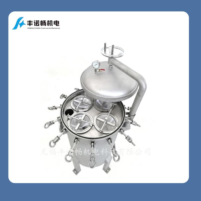 供不锈钢四袋式内滤器FNC4D-2S装PP无过纺布FNC-4D-2油轮柴油过-