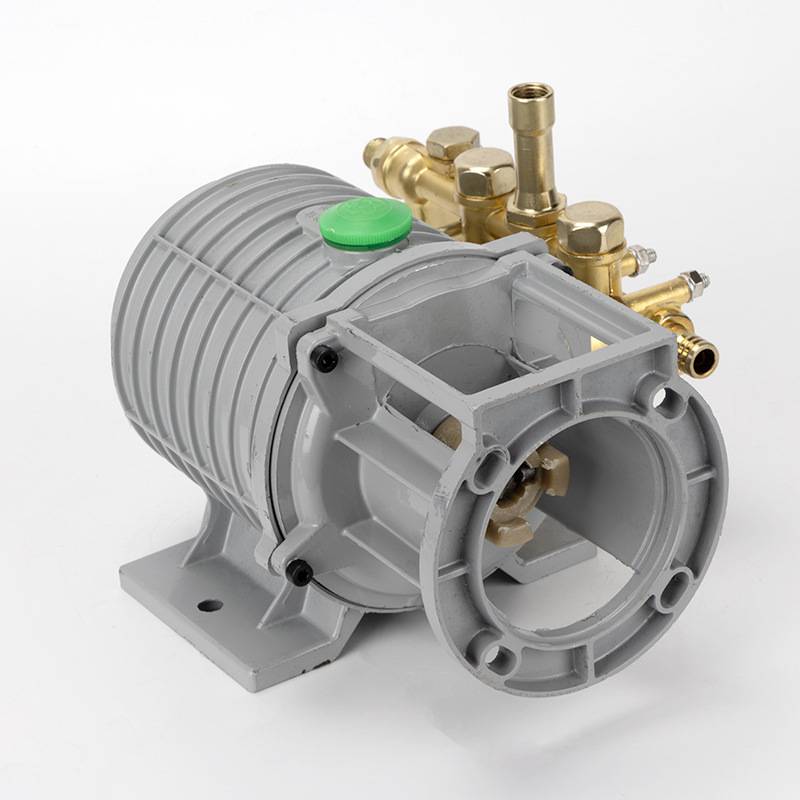 220v高压清洗机280型380型洗车机洗车泵维修配件铜泵头刷车器总成