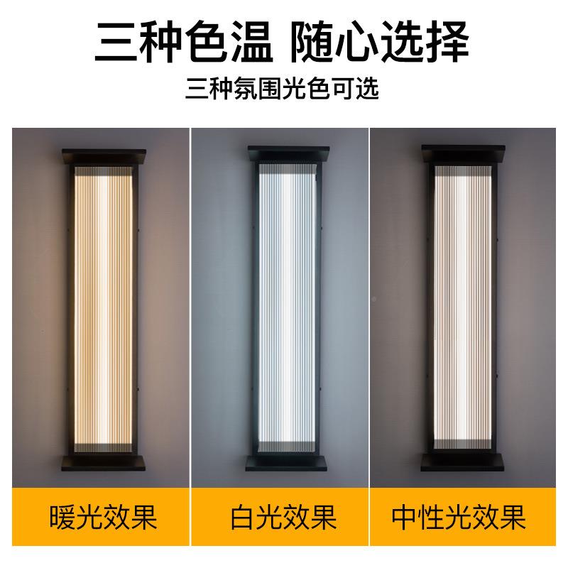 20NCP庭25新款太阳能灯大门两侧壁户外防水别墅院壁灯超挂灯亮壁