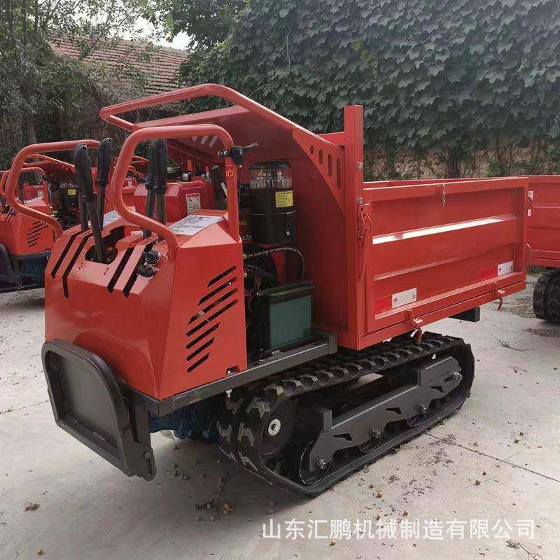 履式履山地运输车466推式履带搬运车全带地形带搬运手车