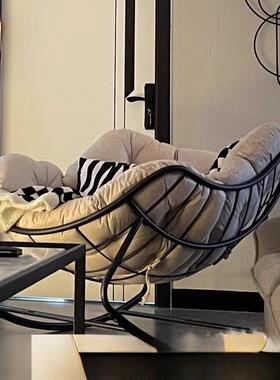 窝摇椅躺VYS椅阳台家摇用休闲鸟单人懒人沙发客厅轻摇奢椅成人可