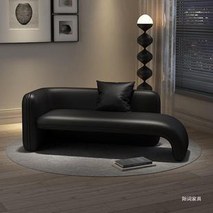 意客式极KGT沙简贵妃椅厅单人沙发躺椅酒宿店民休闲发座椅小户型