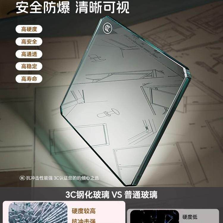 家置用制书柜物985钢架带玻璃门防儿童书架收纳柜尘客厅储物柜展