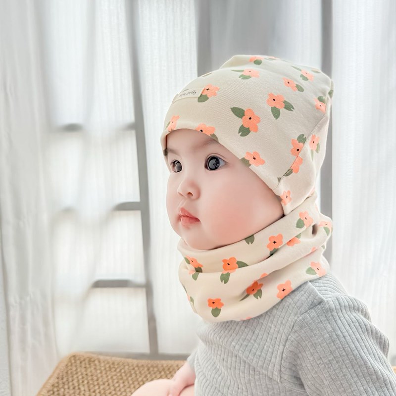 春秋冬男女孩儿童婴幼儿宝宝纯棉帽保暖针织套头帽子薄款2-3-7岁