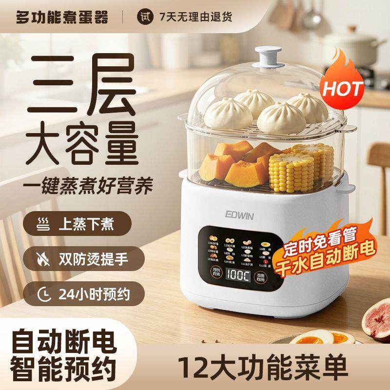煮蛋器蒸家用多功能自动