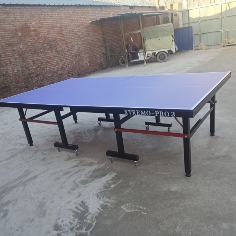 乒乓球桌家用室内折叠标准乒乓球台带轮专业移动可折叠比赛案子