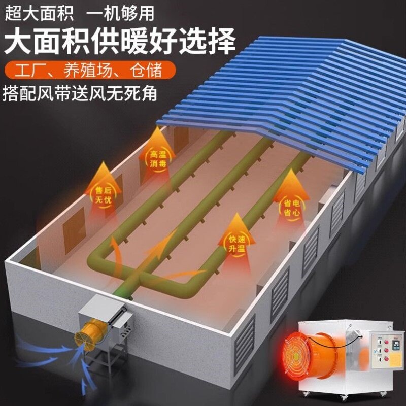 工业暖风机车间取暖器大棚养殖暖风机机烘干高温加机工具