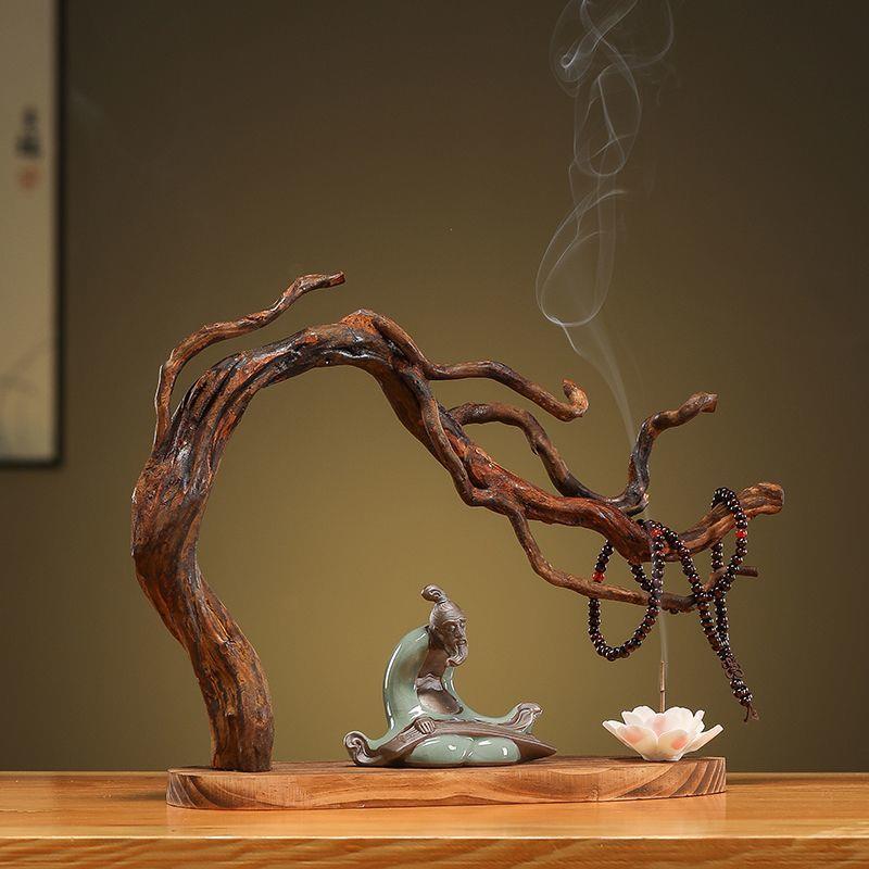 禅意枯木天然根雕新中式