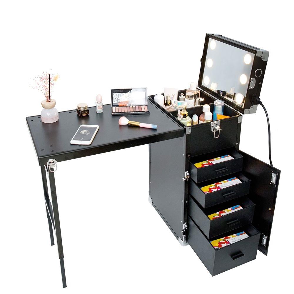 大号美甲工作台可移动拉