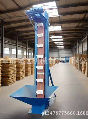 TD400斗式提升机  砂石垂直上料机  化肥斗式自动给料机