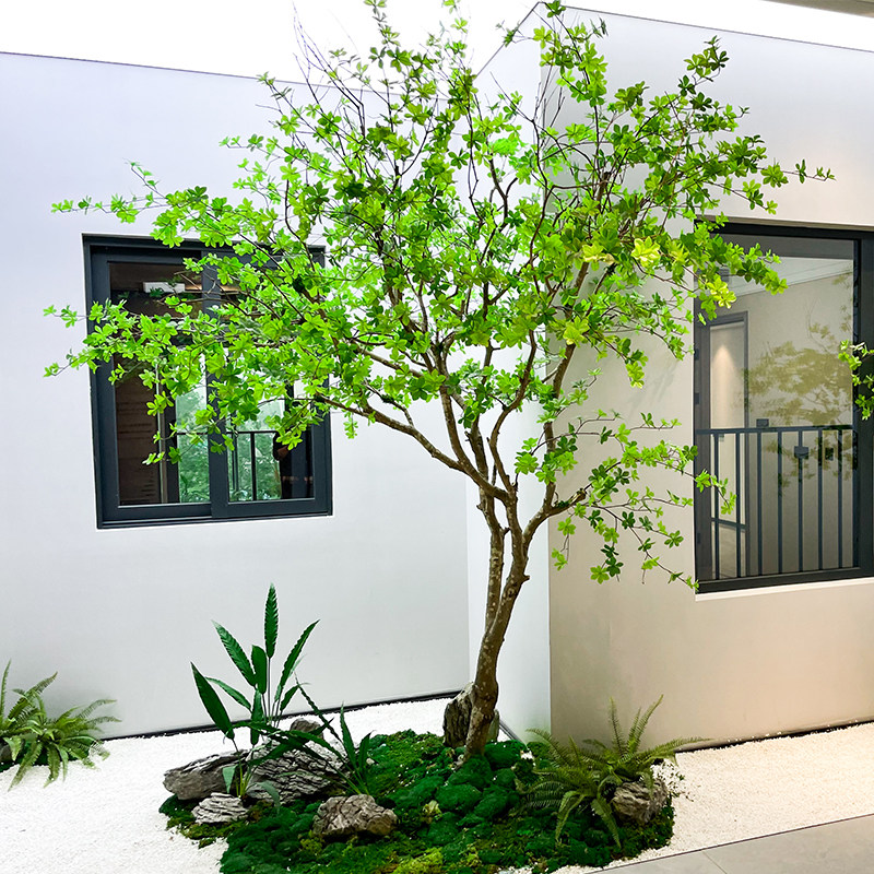 仿真日本吊钟树绿植造景大型橱窗样板间装饰马醉木北欧ins风假树