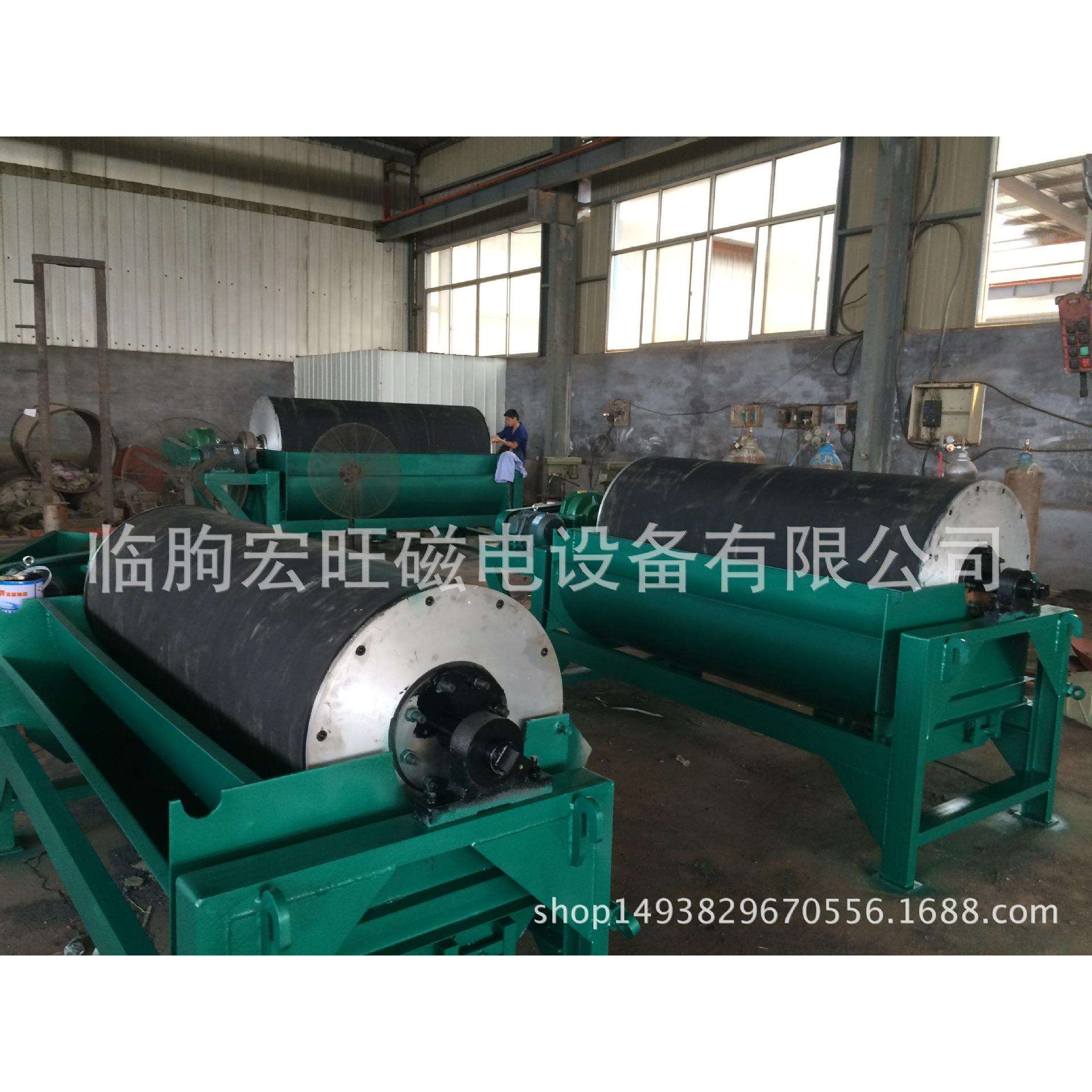 产地爆款强磁滚筒磁选机永磁筒式除铁器铁矿石用永磁磁选机