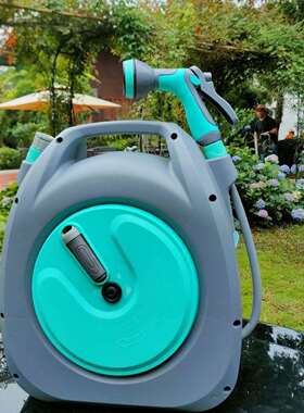 奥锐卡洗车家用水枪高压自来水冲洗水管车软管水管收卷器庭院浇花