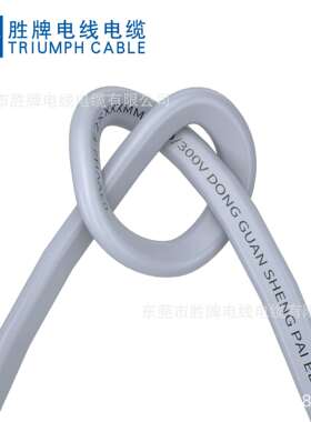 VDE正标H03VVH2-F2芯0.75平方电源扁线24/0.20裸铜线供应